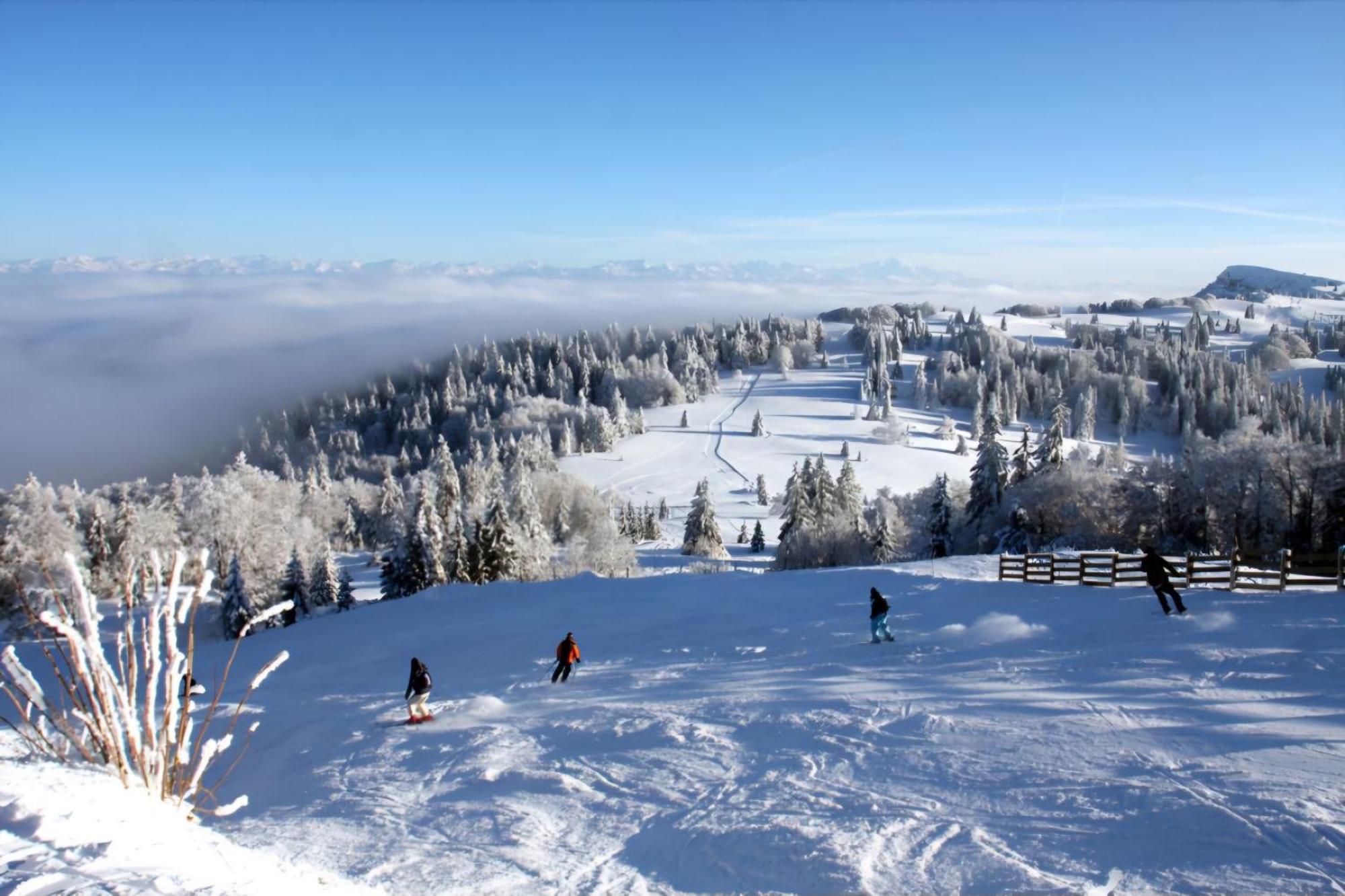 Apartament Le Chamois Mont D'Or Métabief Zewnętrze zdjęcie